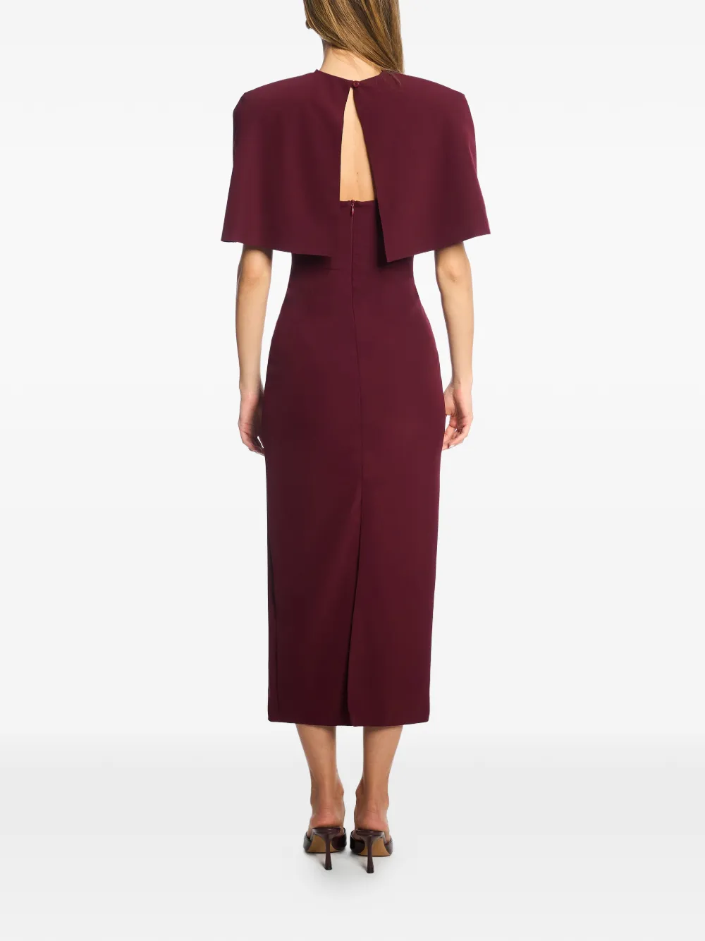 Margot Caped Midi Dress