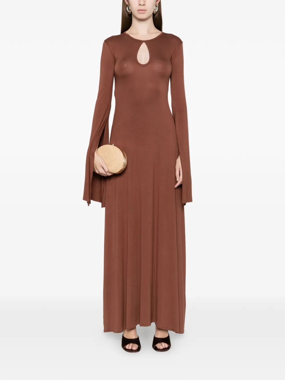 AXEL 113 Dawn cut-out long-sleeve midi dress | Vestidos de día | Image 2