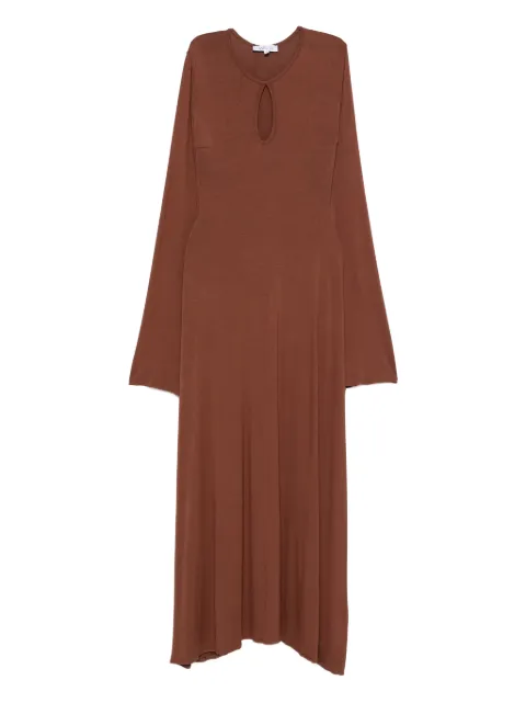 AXEL 113 Dawn cut-out long-sleeve midi dress