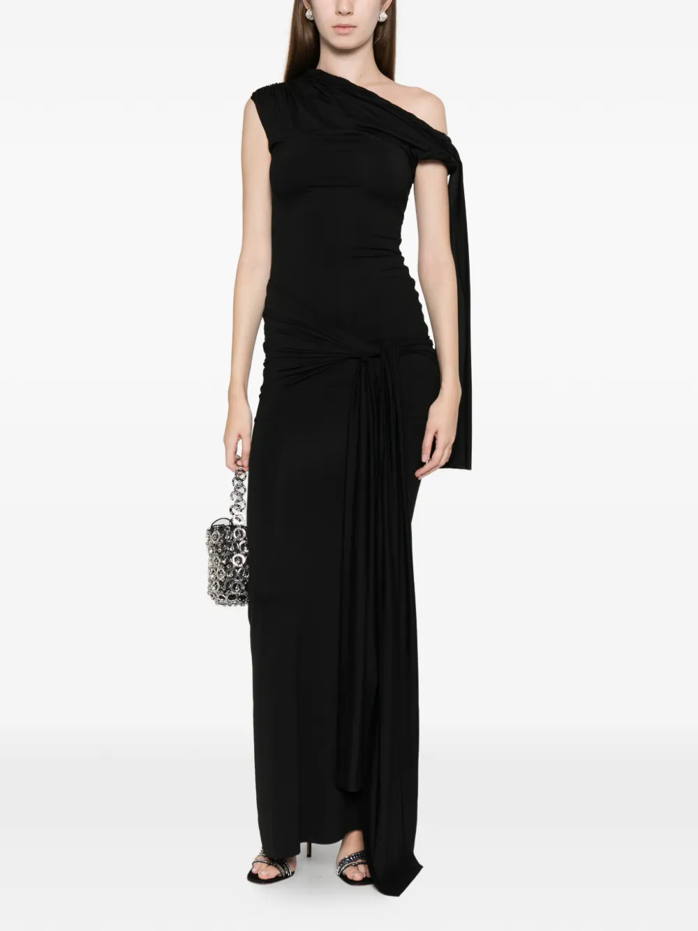 Axel 113 Tiana Maxi Dress In Black