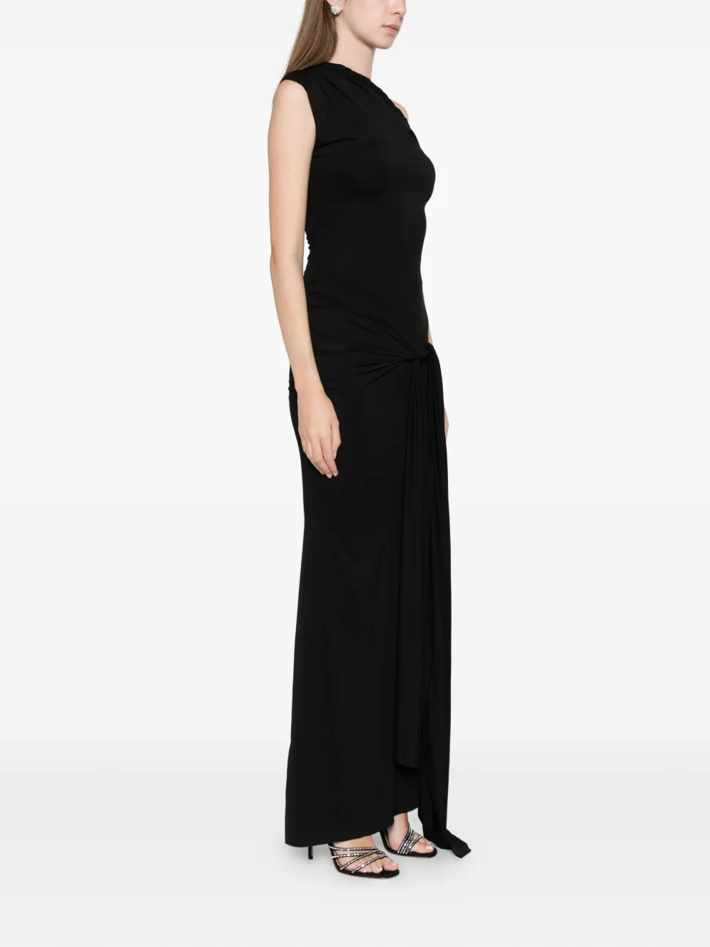 Axel 113 Tiana Maxi Dress In Black