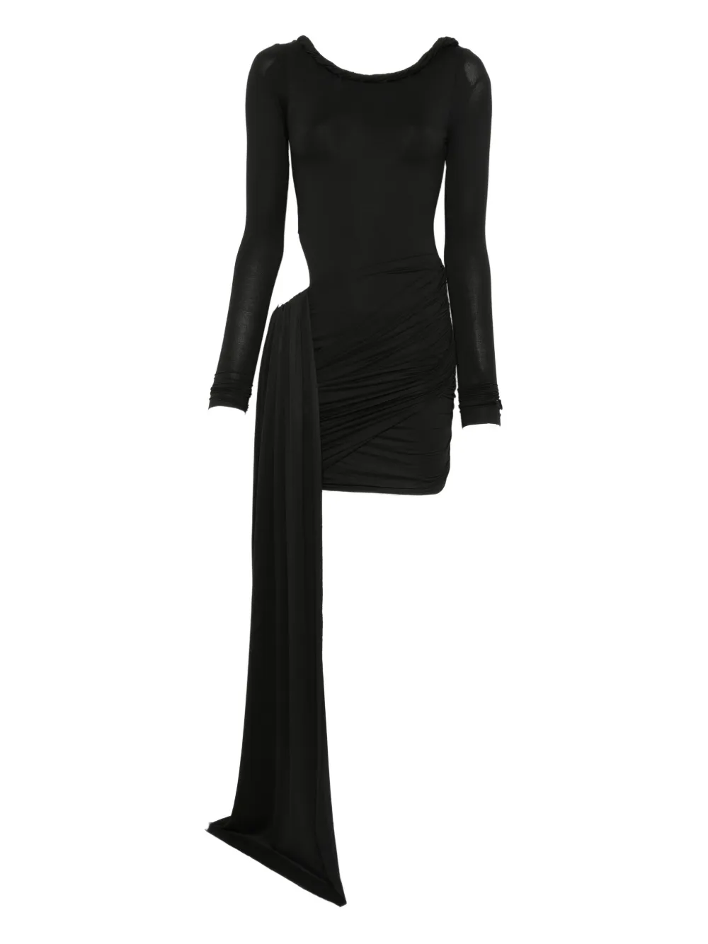 Axel 113 Sahara Mini Dress In Black