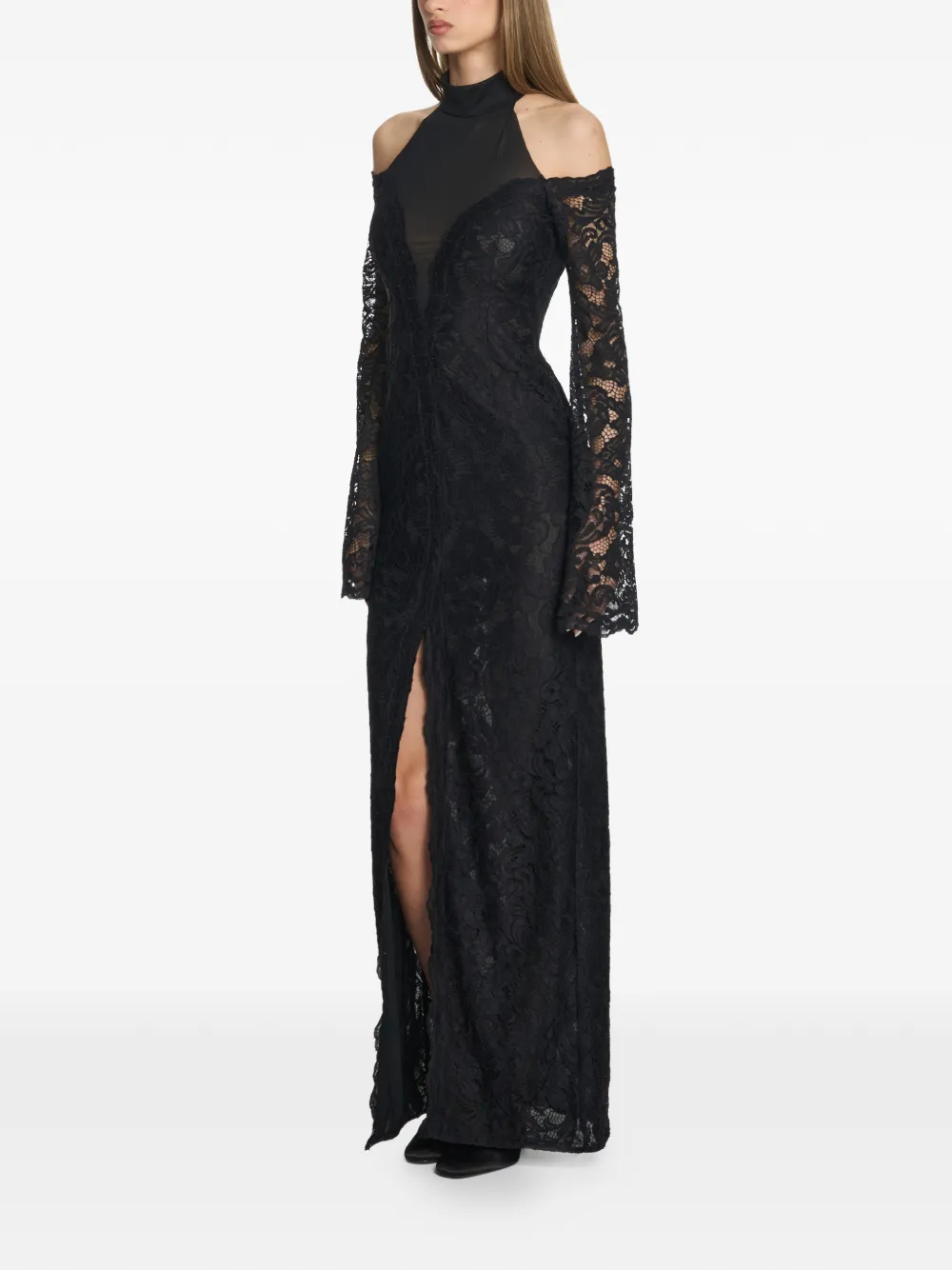 Raven Lace Gown