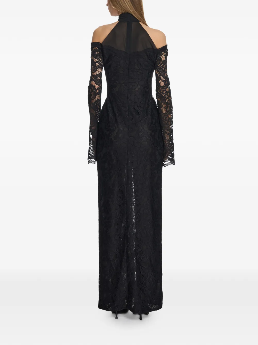 Raven Lace Gown