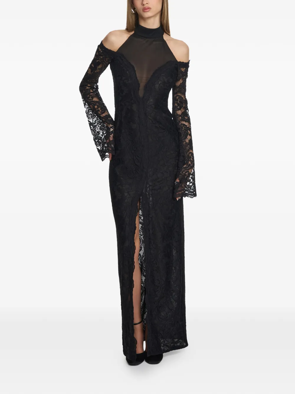 Raven Lace Gown