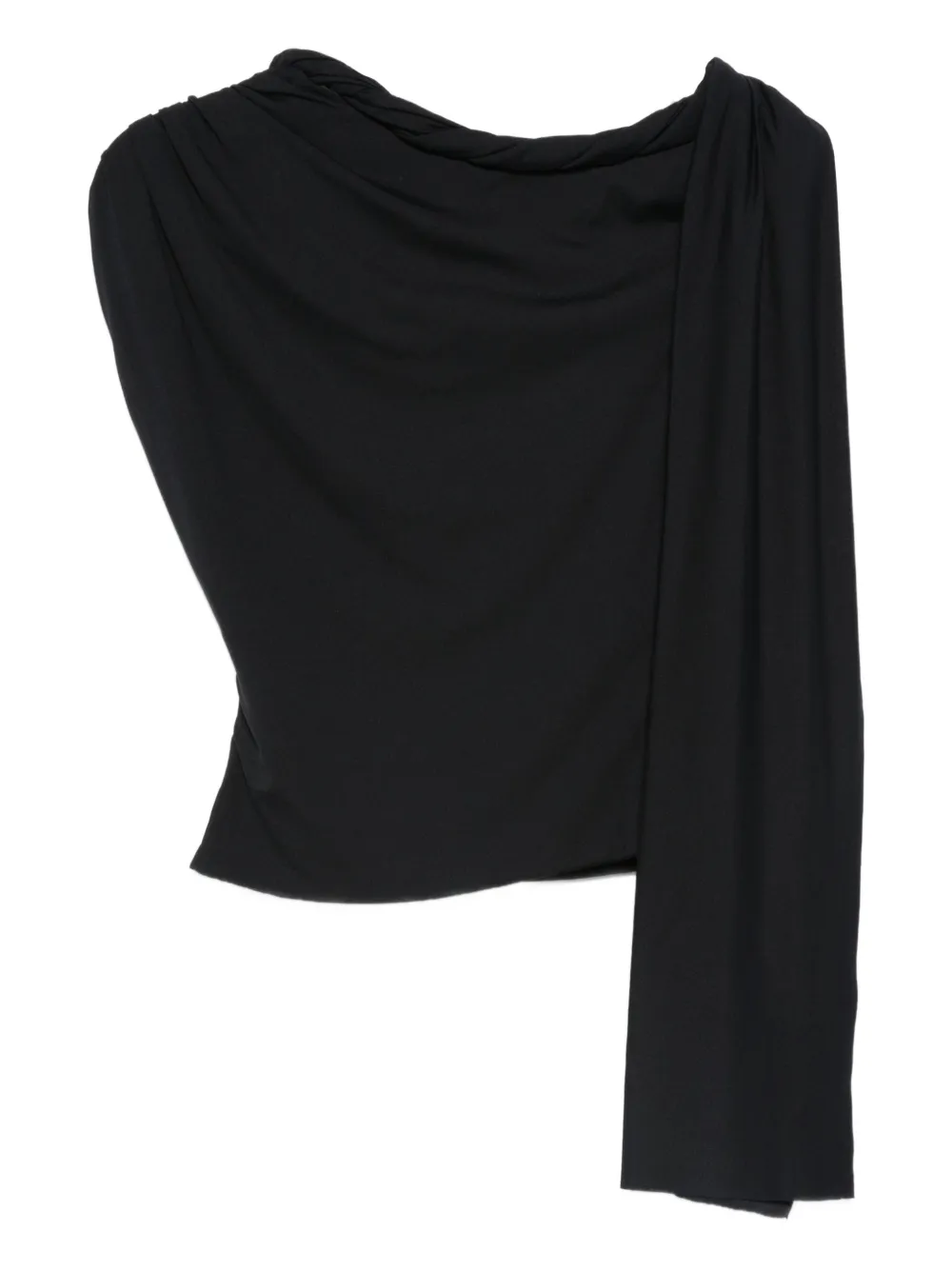 AXEL 113 Tiana twisted one-shoulder top | Black | Image 1