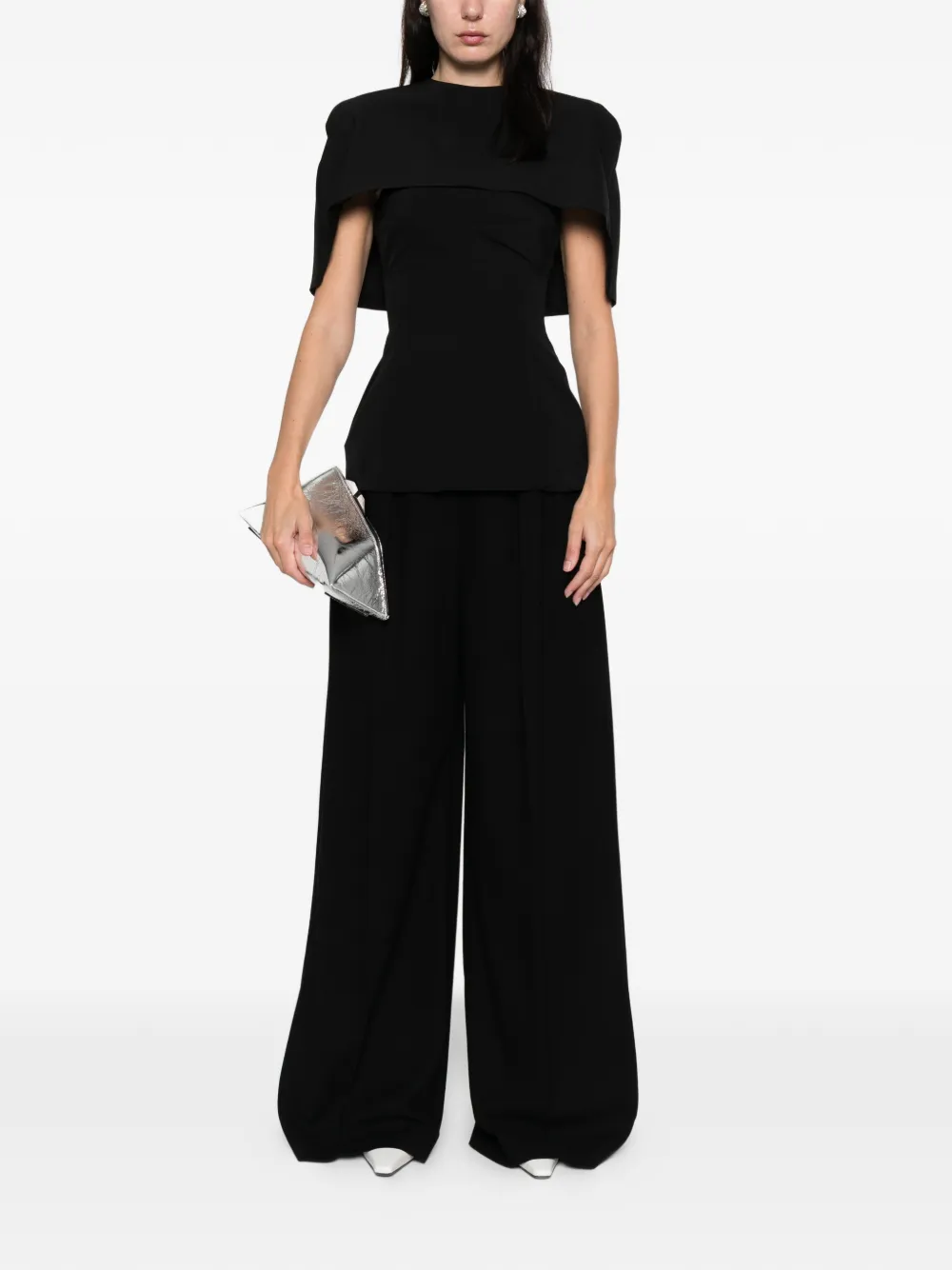 AXEL 113 Scarlet cape top | Blouses | Image 2