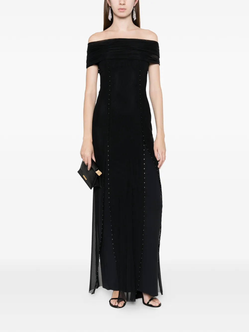 AXEL 113 Afterhours slit embellished maxi dress | Robes de soirée | Image 2