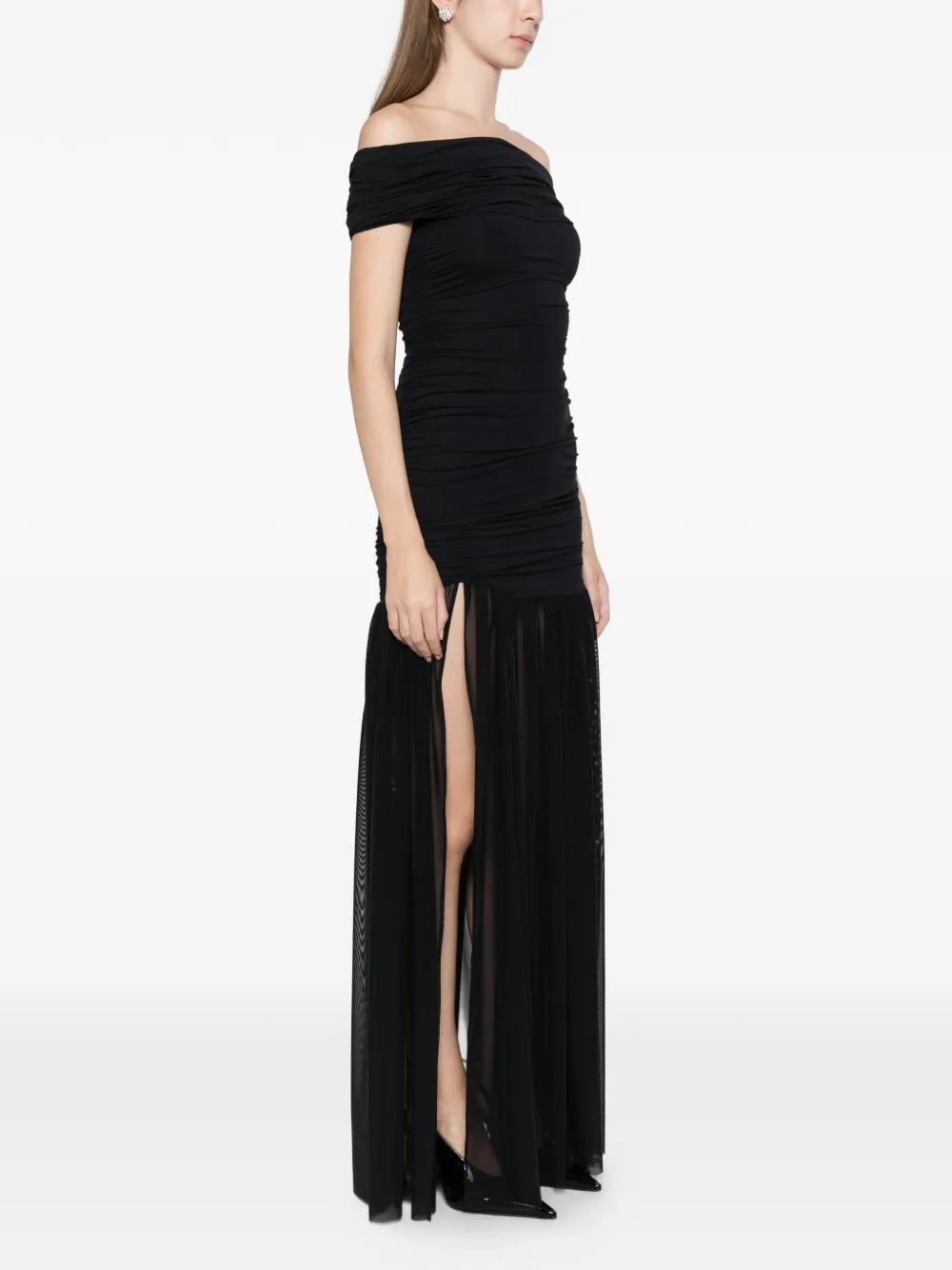 Axel 113 Selina Maxi Dress In Black