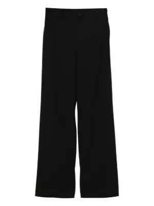 Alexander McQueen センタープレス パンツ | ブラック | FARFETCH JP