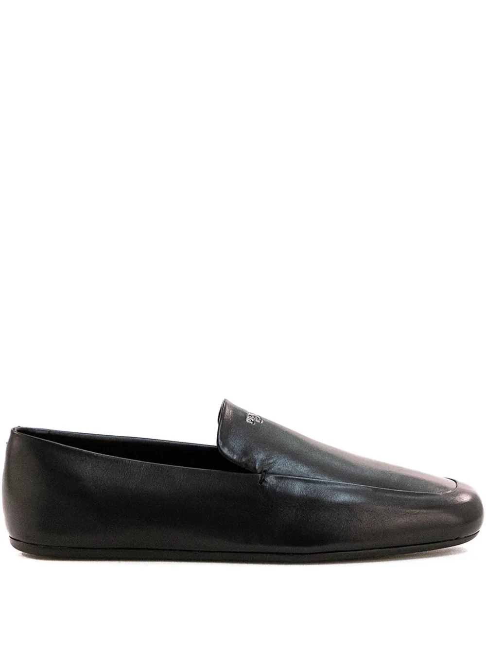 Prada logo loafers - Nero