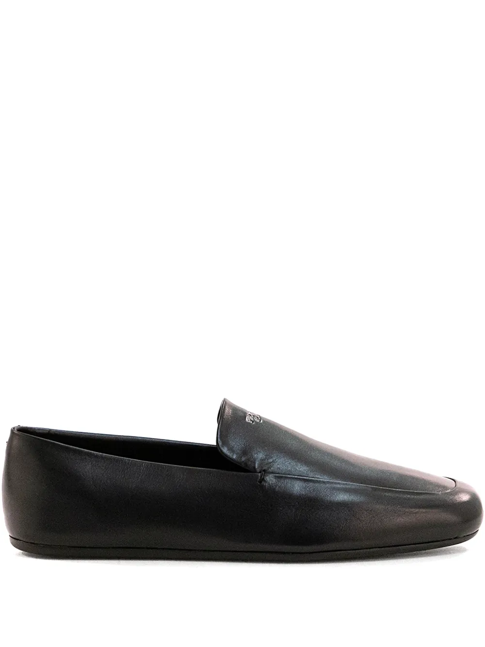 Prada logo loafers - Nero