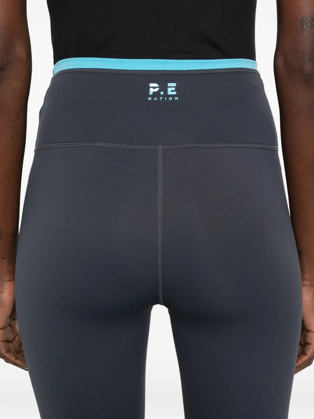 P.E Nation Vita broek met logodetail Blauw