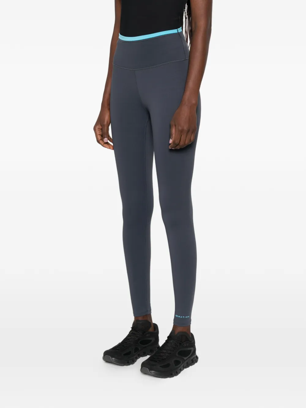 P.E Nation Vita broek met logodetail Blauw