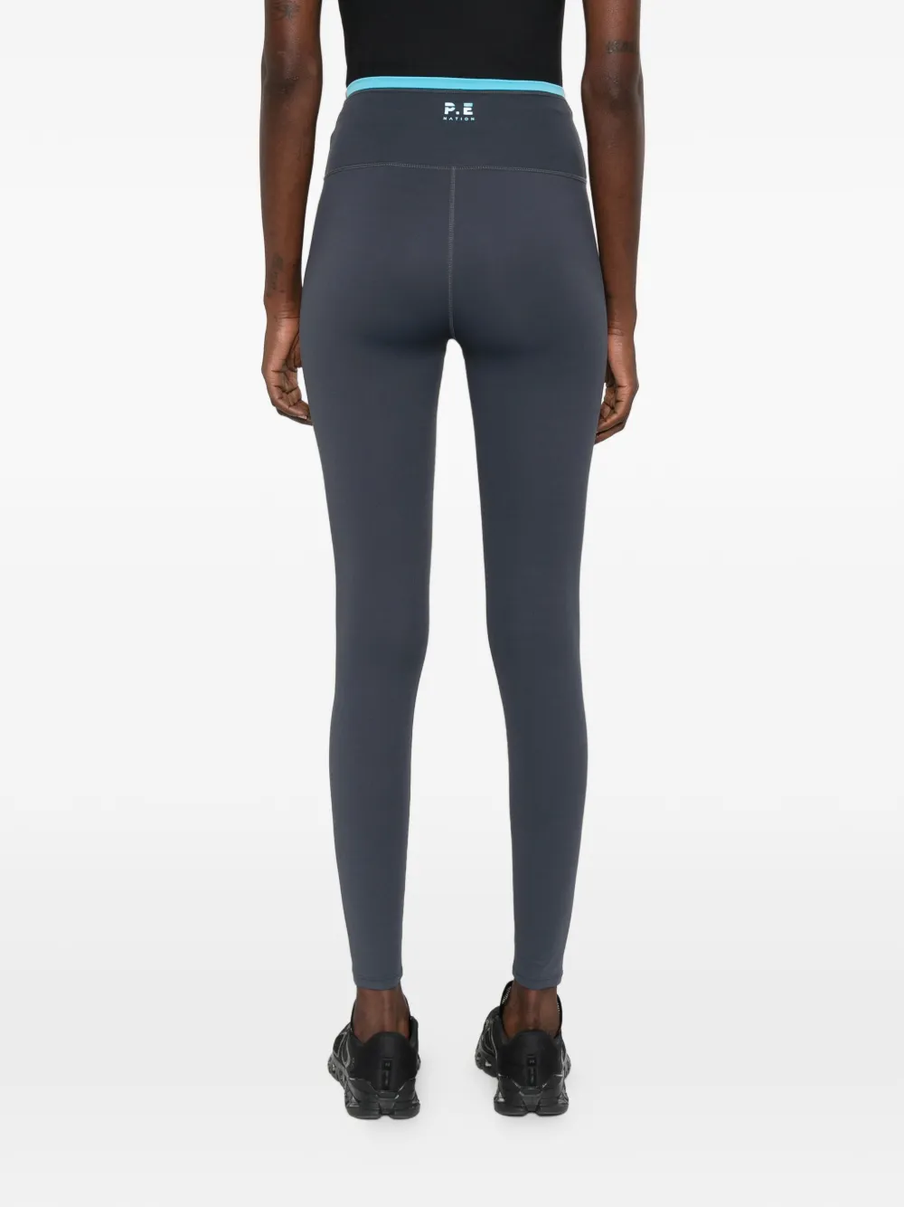 P.E Nation Vita broek met logodetail Blauw