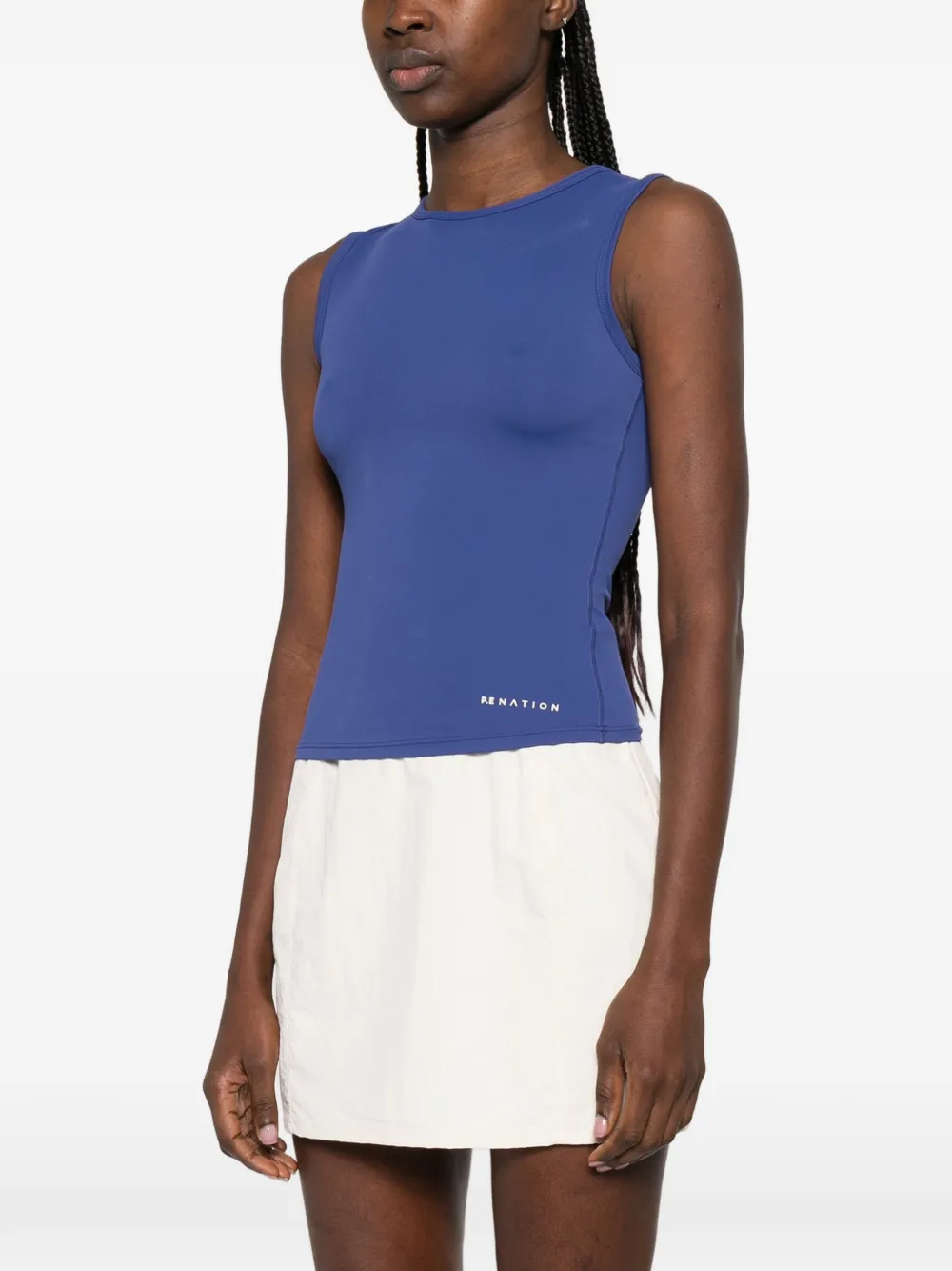  P.e Nation Foundation Muscle Tank Top - Blue 