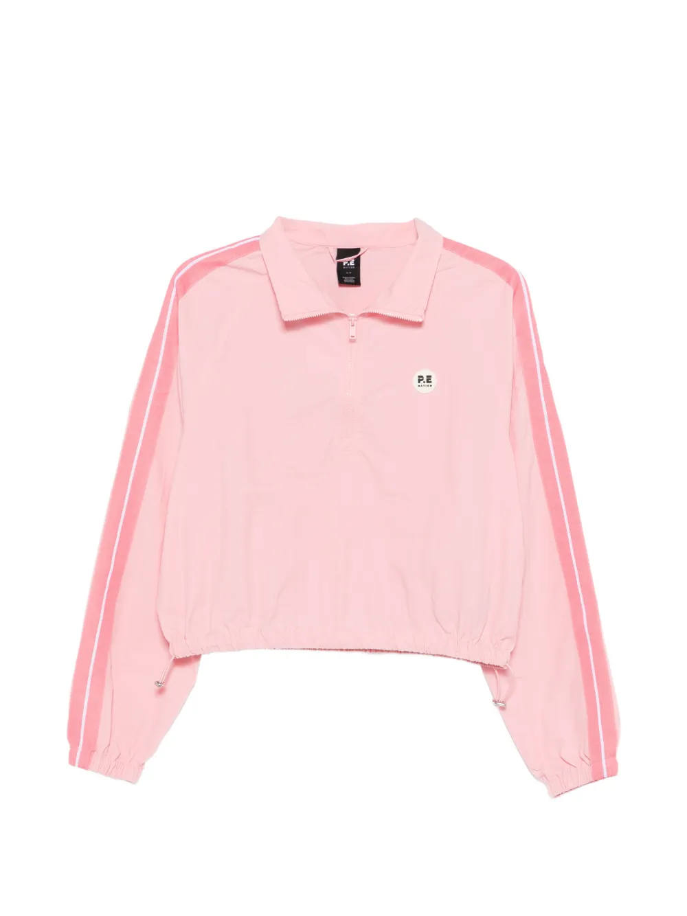 P.E Nation striped zip jacket - Rosa