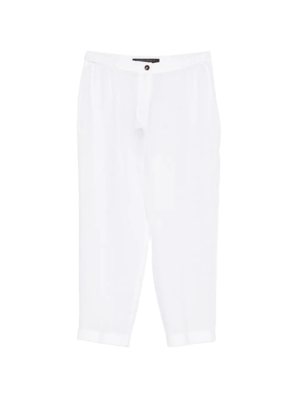 Marina Rinaldi buttoned trousers - Bianco