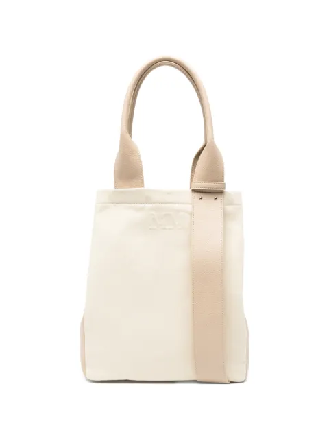 Max Mara logo-embossed tote bag