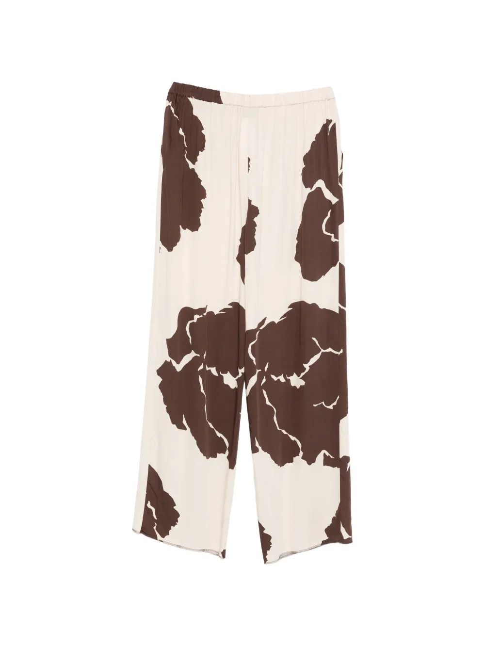  Marina Rinaldi Elasticated-waistband Trousers - Neutrals 