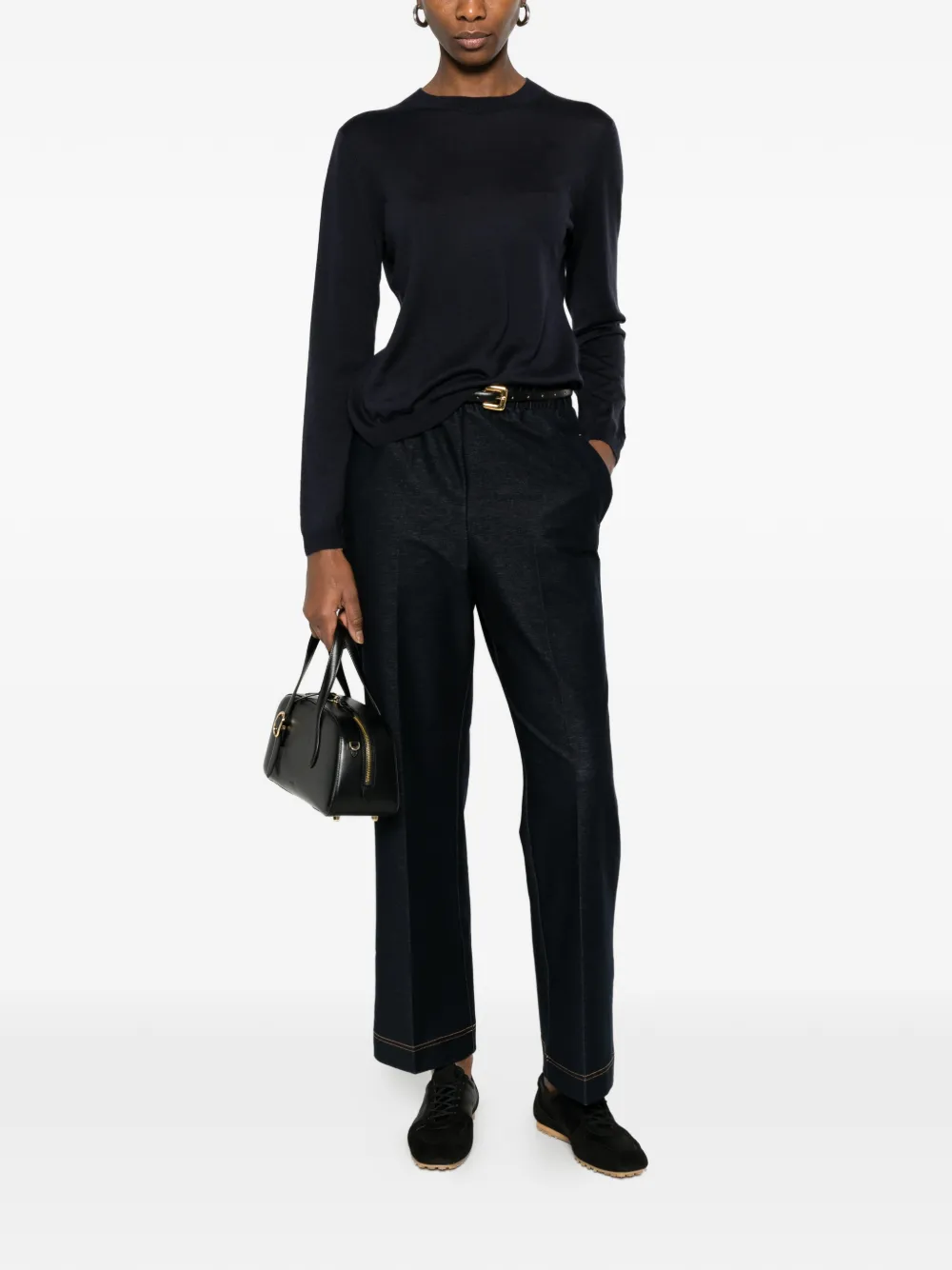 Max Mara Crewneck Sweater - Blue 