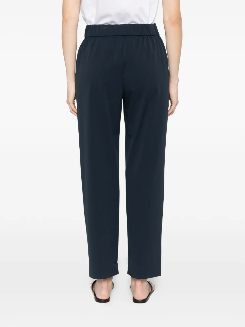 Max Mara MMLPAIO broek met zijzakken Blauw