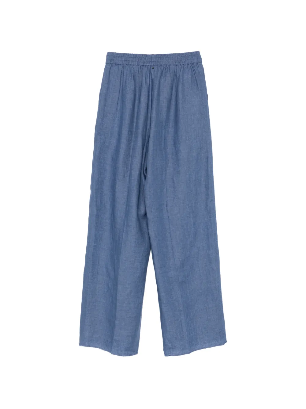  Marina Rinaldi Tassel Drawstring Trousers - Blue 