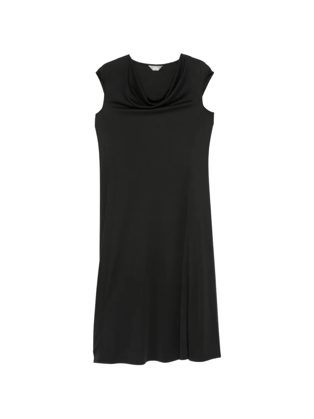 Max Mara Lvetusta cowl-neck sleeveless midi dress - Black