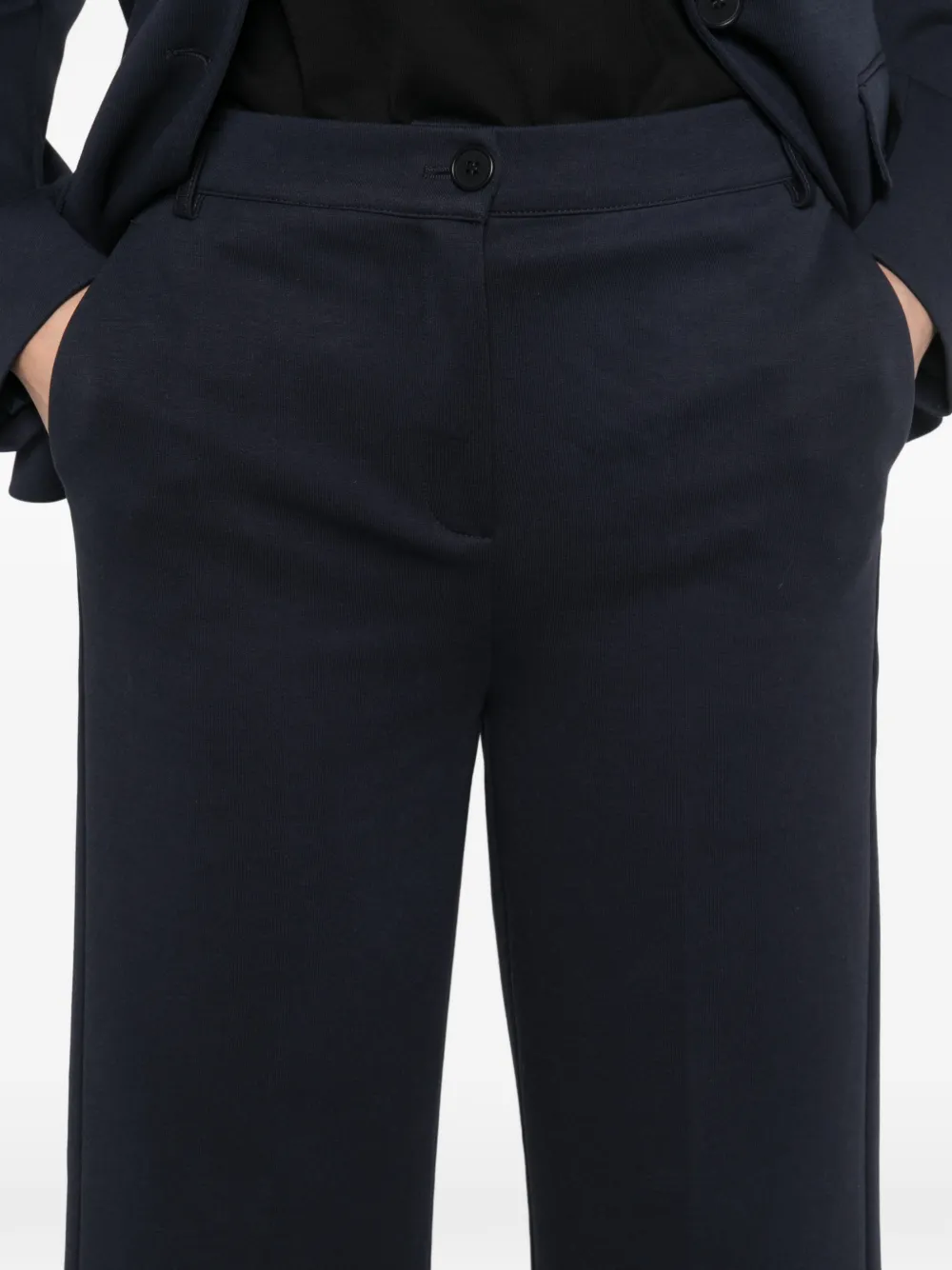 Weekend Max Mara Straight broek Blauw