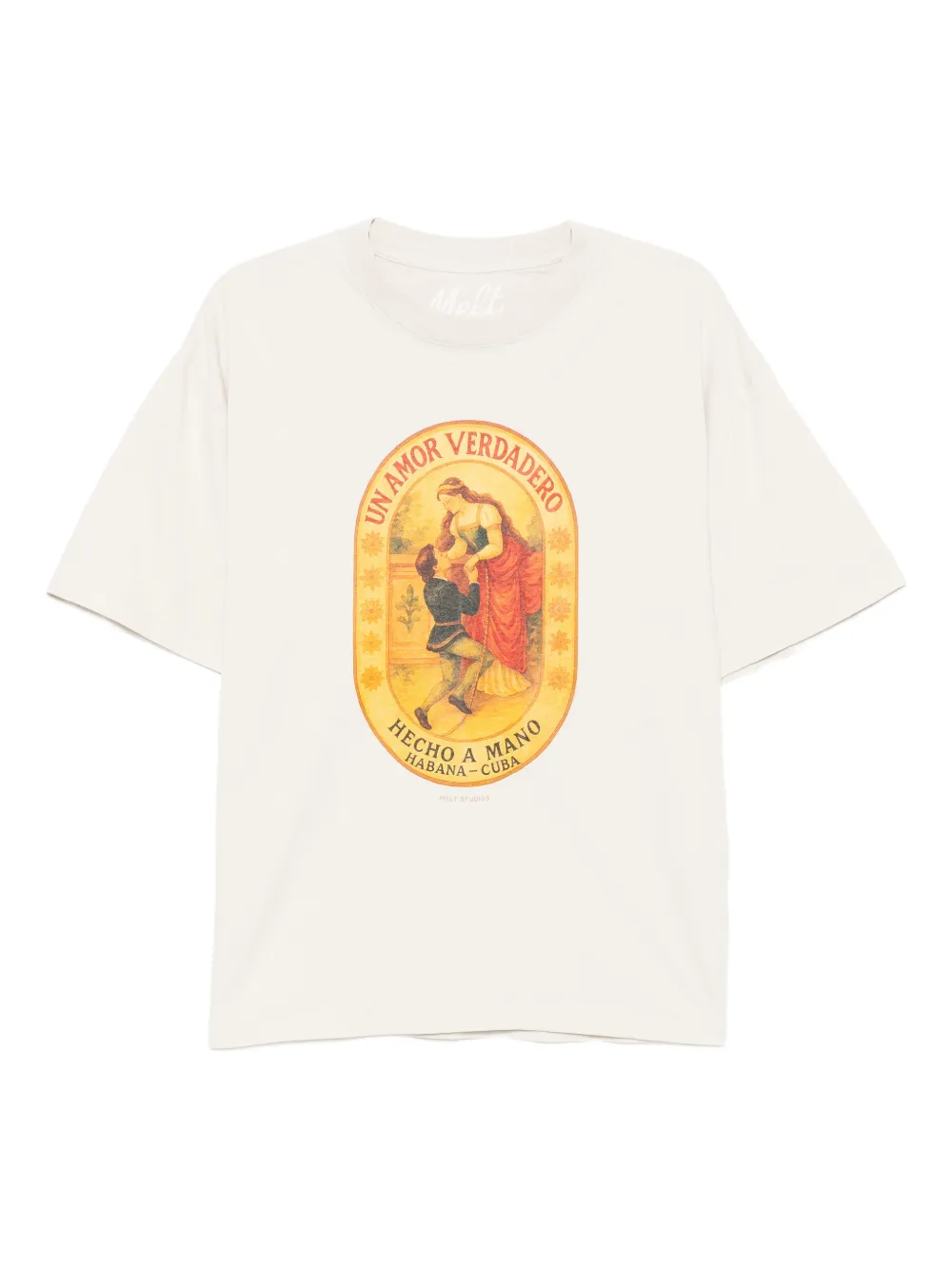 Melt playera con estampado gráfico | neutro | Image 1