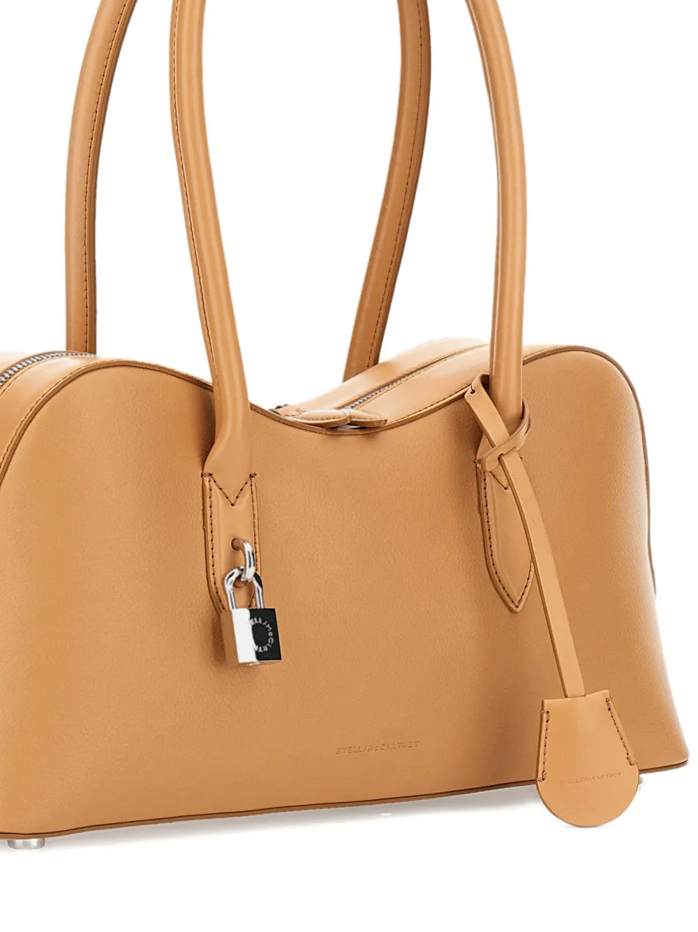 Stella Mccartney Ryder Faux Leather Shoulder Bag In Neutral