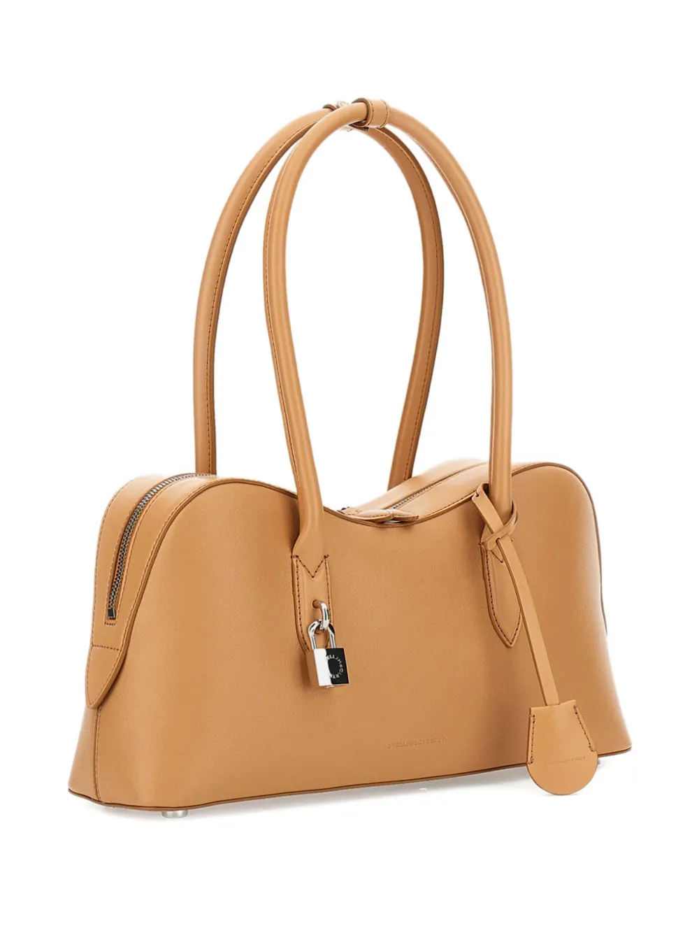 Stella Mccartney Ryder Faux Leather Shoulder Bag In Neutral