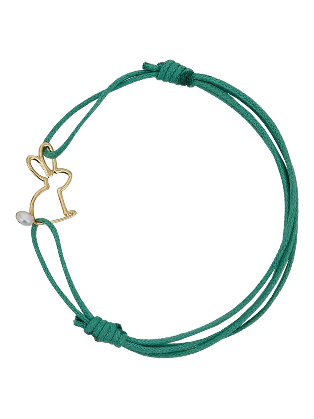 Aliita Collana di perle con ciondolo 9 carati - Verde