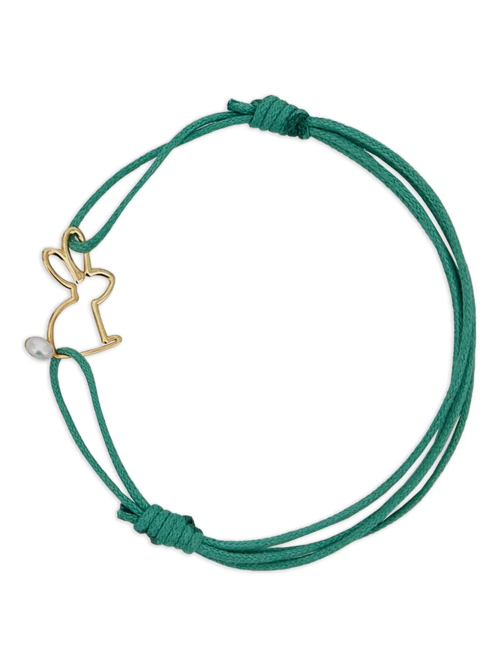 Aliita Collana di perle con ciondolo 9 carati - Verde