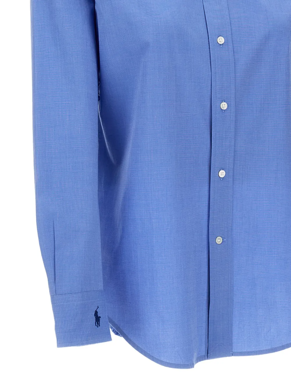 Polo Ralph Lauren Katoenen blouse met knoopsluiting Blauw