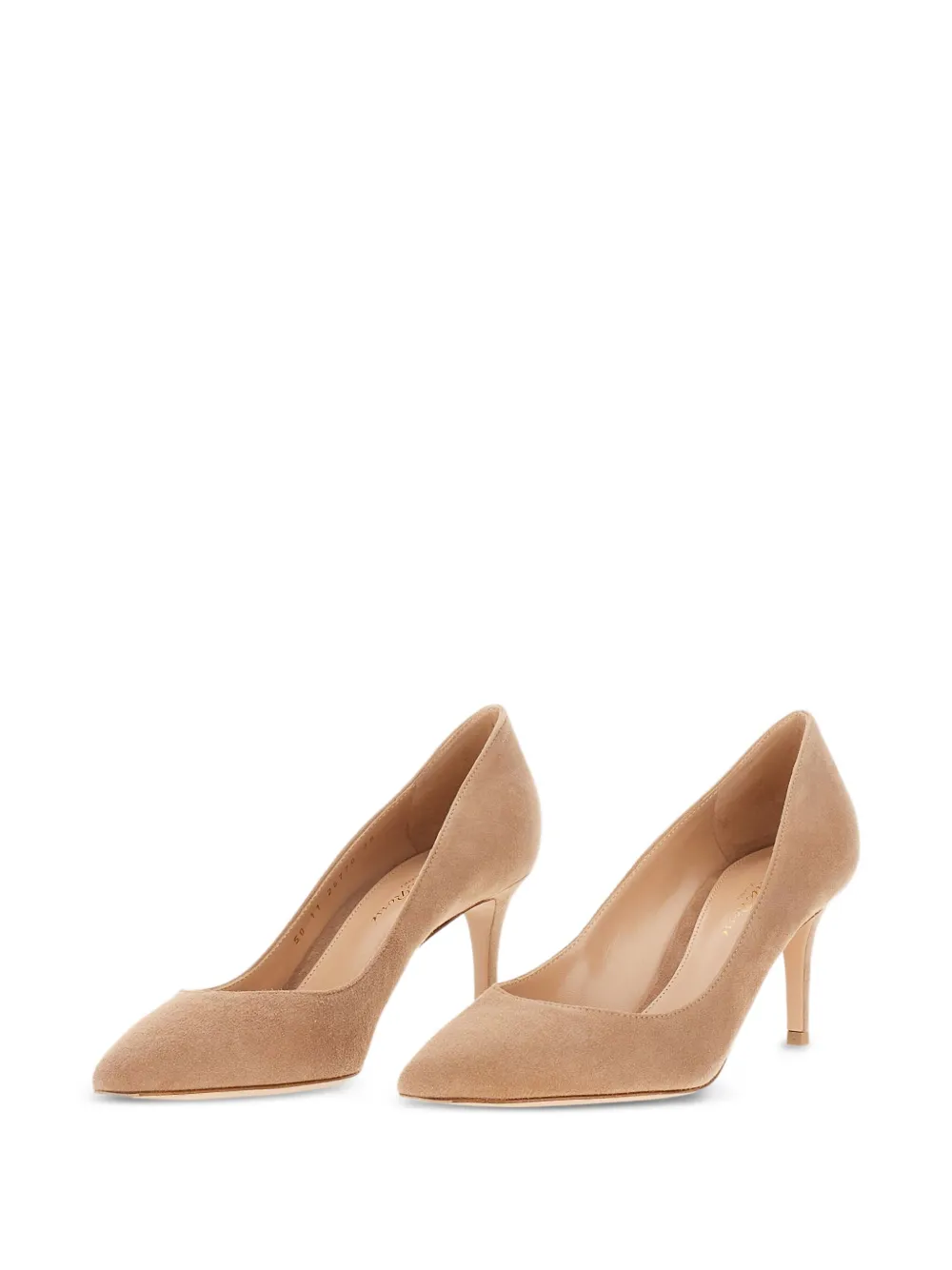 Gianvito Rossi 70mm heel pumps Beige