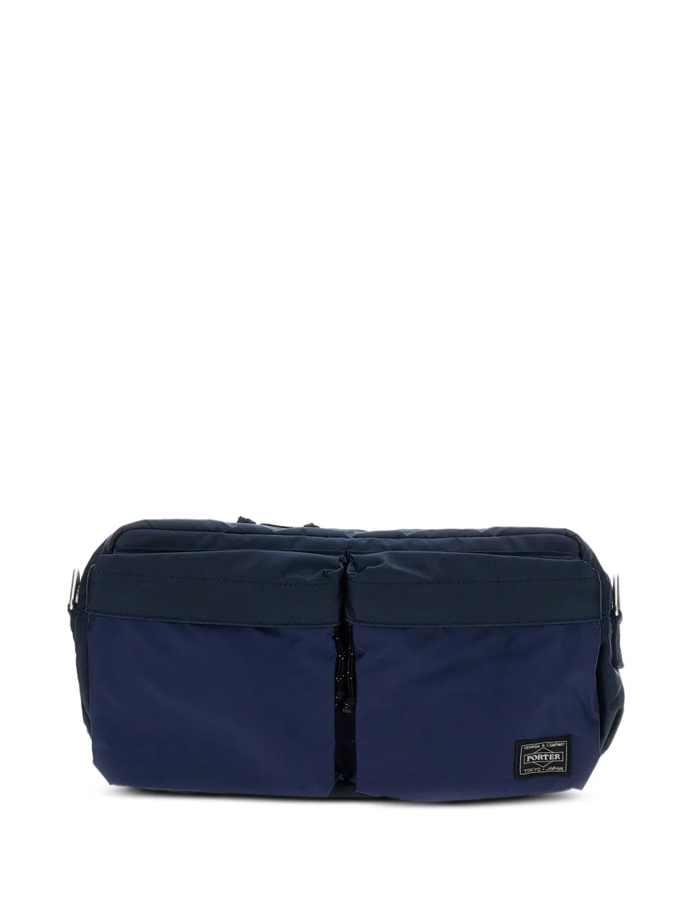 Porter-Yoshida & Co. front-pockets logo-label bag | Blue | Image 1