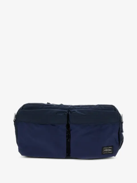 Porter-Yoshida & Co. bolsa con logo y bolsillos en la parte delantera