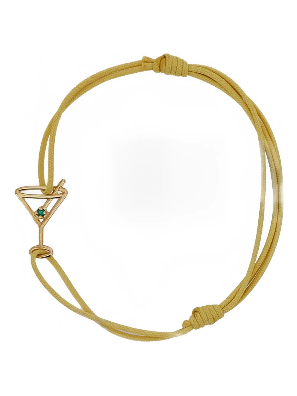 Aliita Martini-pendant Bracelet In Gold