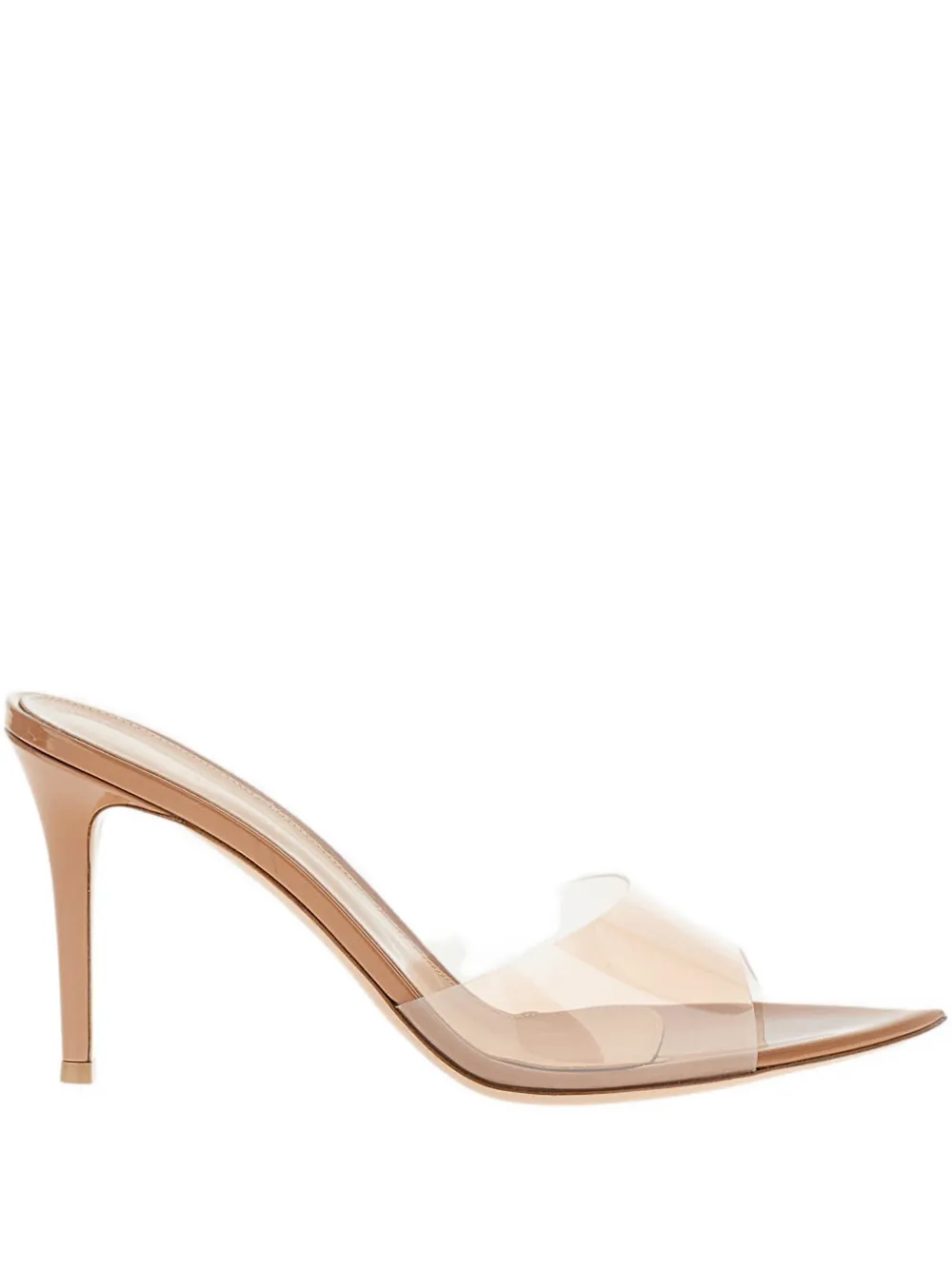 Gianvito Rossi 85mm Elle 85 pointed-toe pumps - Marrone