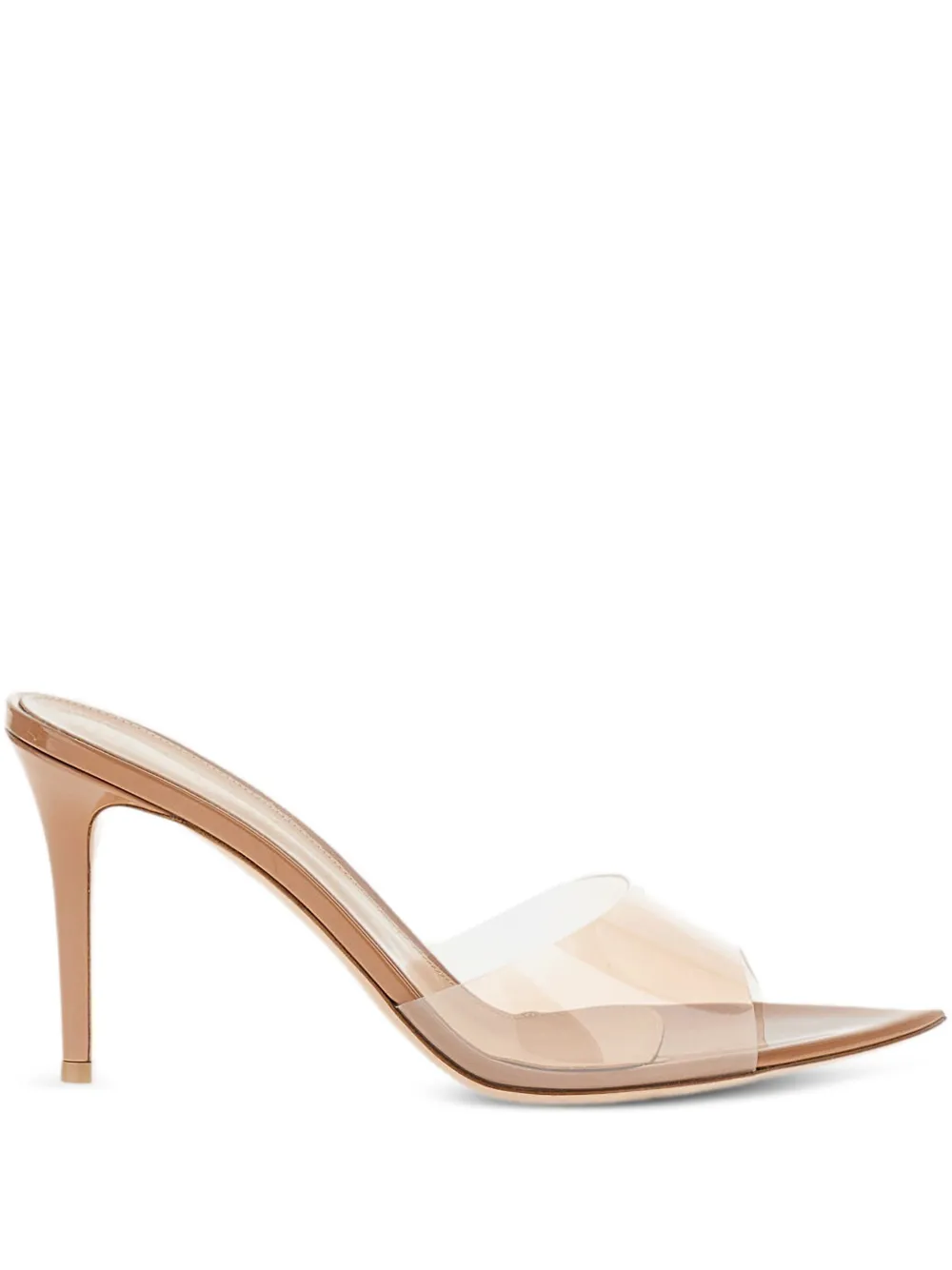 Gianvito Rossi 85 mm Elle 85 pumps met puntige neus Bruin