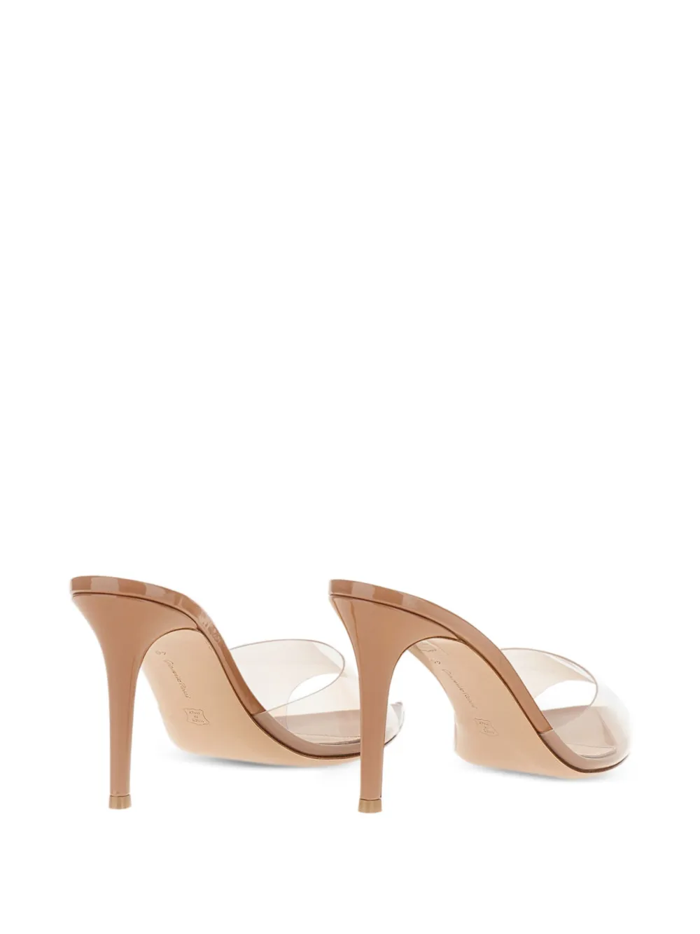 Gianvito Rossi 85 mm Elle 85 pumps met puntige neus Bruin