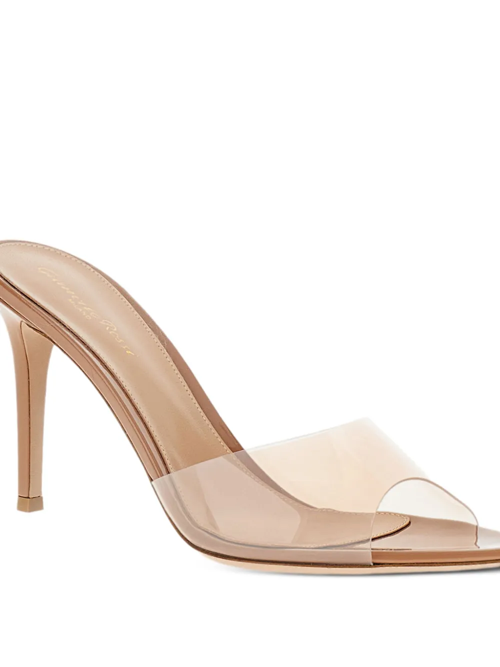 Gianvito Rossi 85 mm Elle 85 pumps met puntige neus Bruin