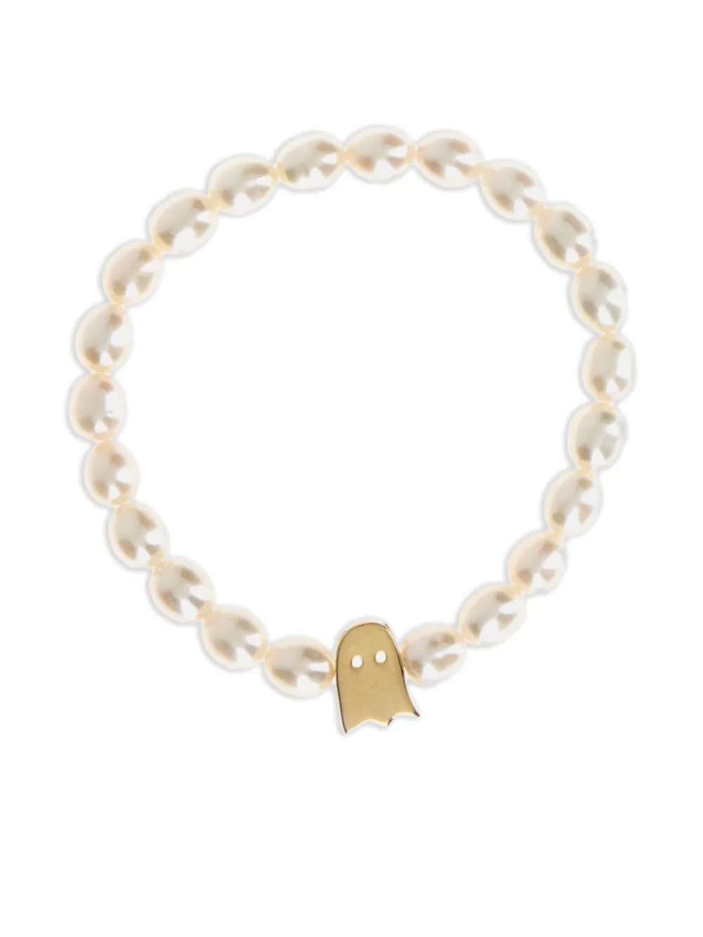 Aliita 9K gold pearl-charm bracelet - Oro