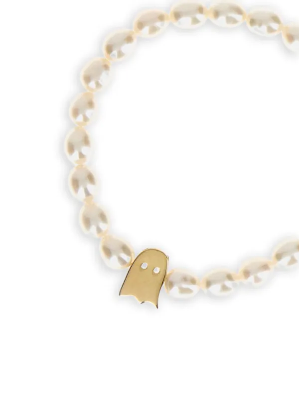 Aliita パールチャーム ブレスレット 9Kゴールド | ゴールドトーン