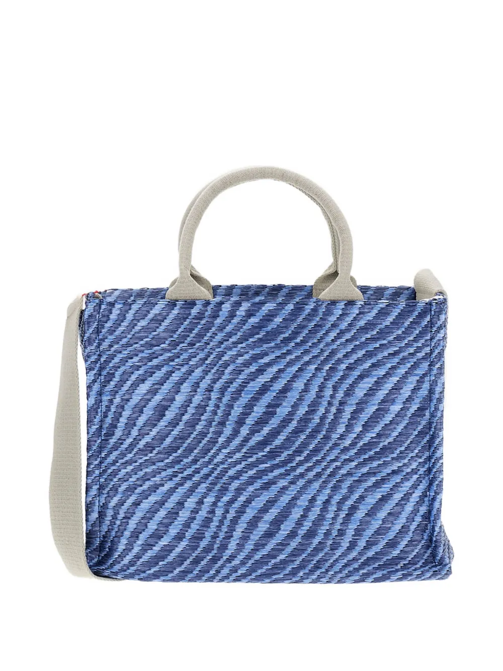 Marni Small Logo-detail Tote Bag In Blue