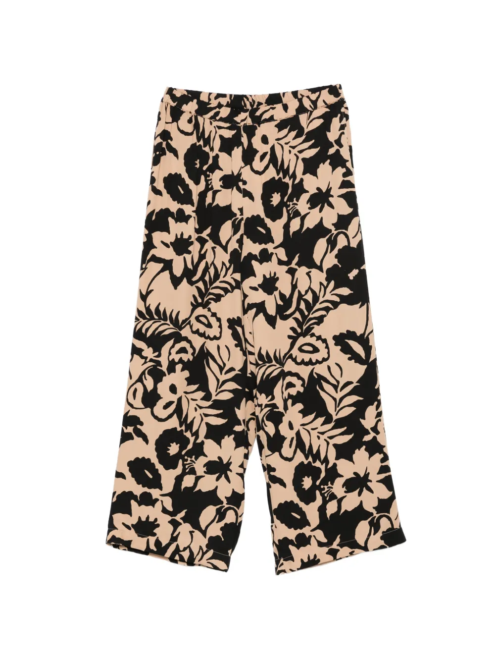 Marina Rinaldi Nnwbikini floral-print trousers - Toni neutri