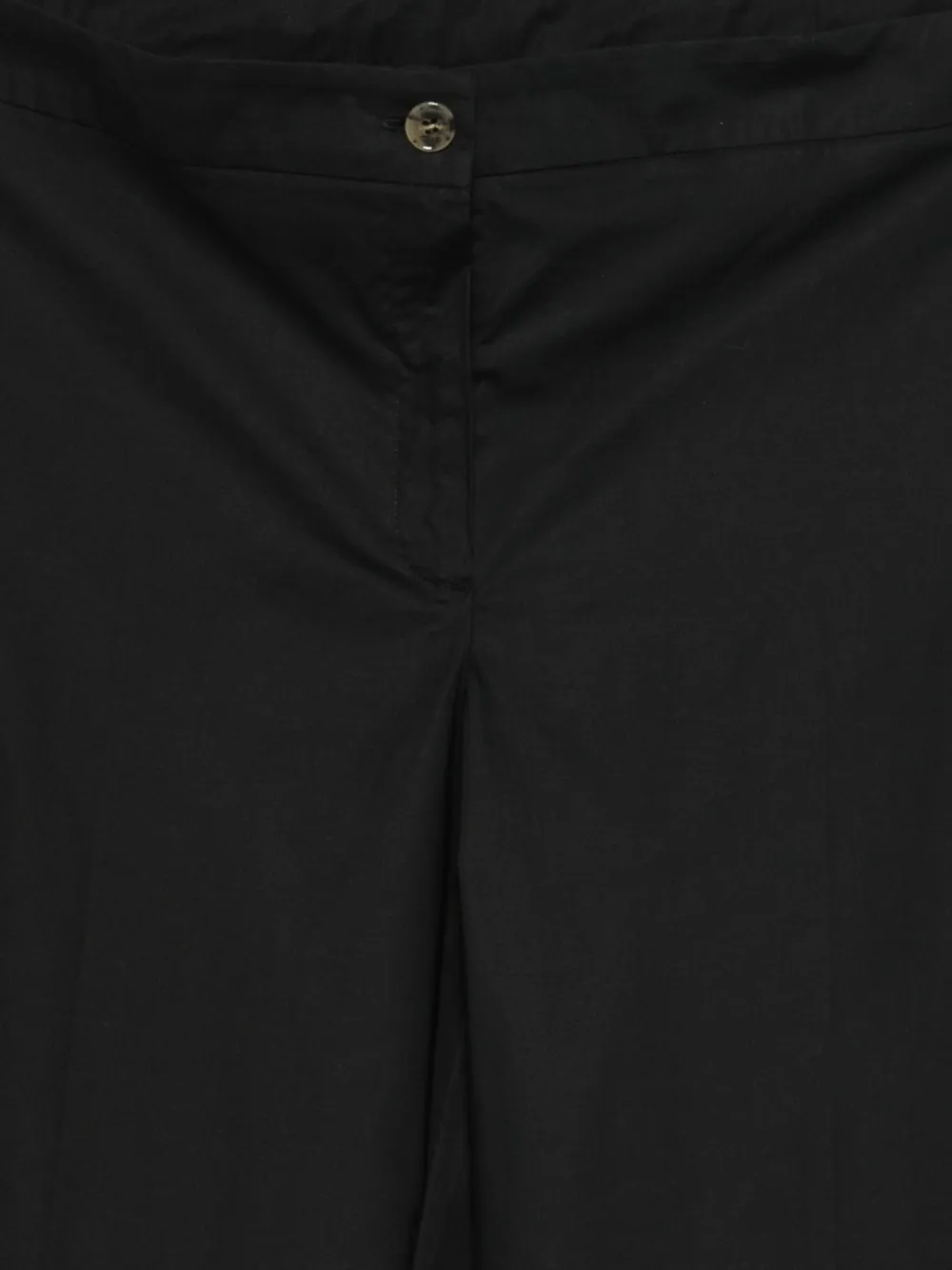  Marina Rinaldi Pantalon à Fermeture Boutonnée - Noir 