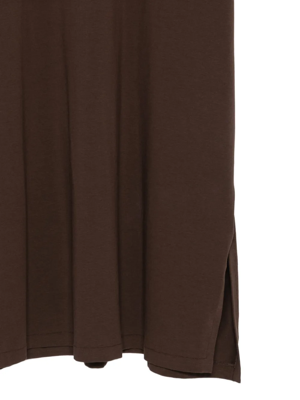  Marina Rinaldi Nnwalga V-neck Midi Dress - Brown 