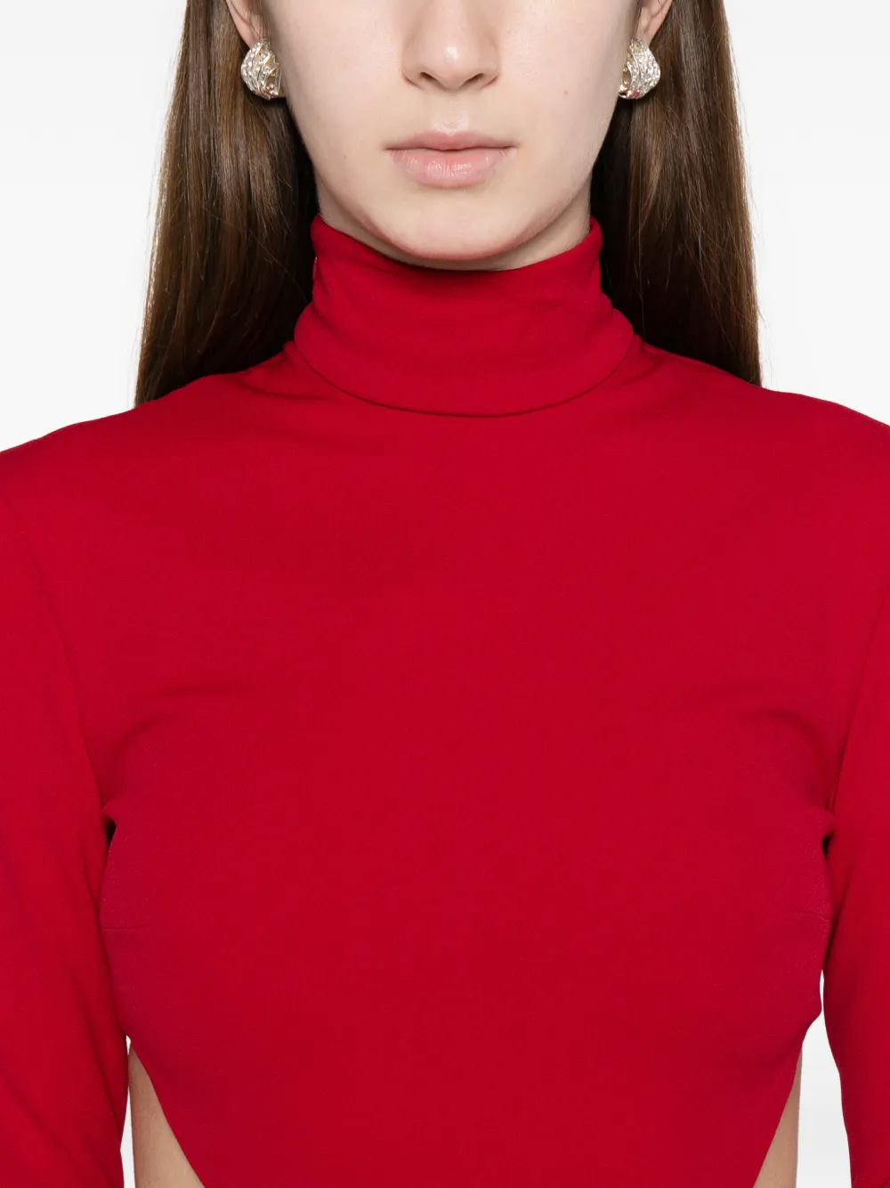 Solace London Wilma Maxi Dress In Red